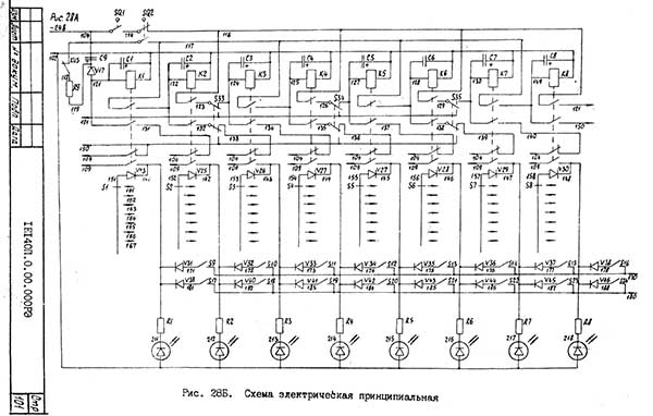 1Е140, 1Е125 Схема